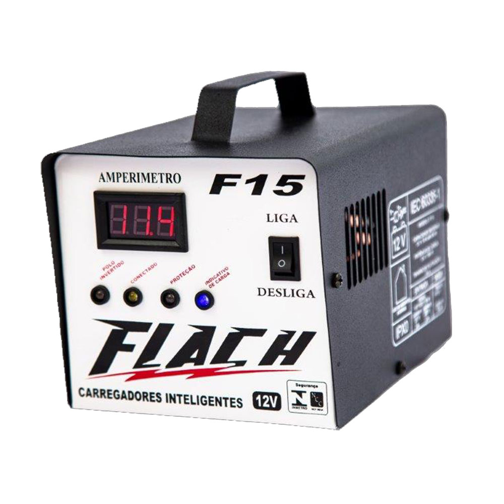 Carregador de Bateria Inteligente 15A - B...