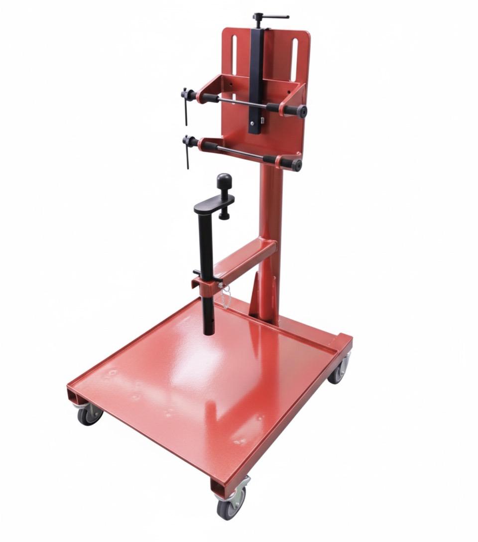 Suporte de Coluna para Motor com Rodas - ...