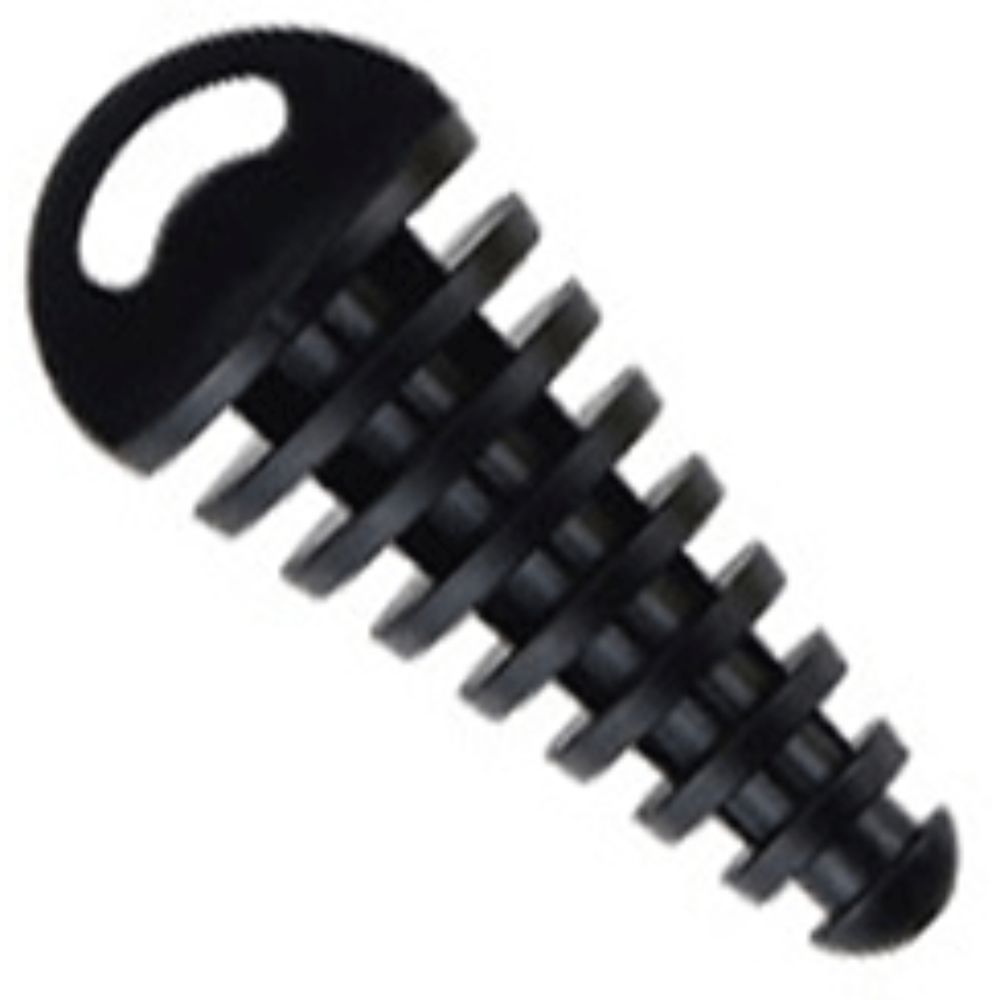 Plug para Escapamento Pequeno - Preto