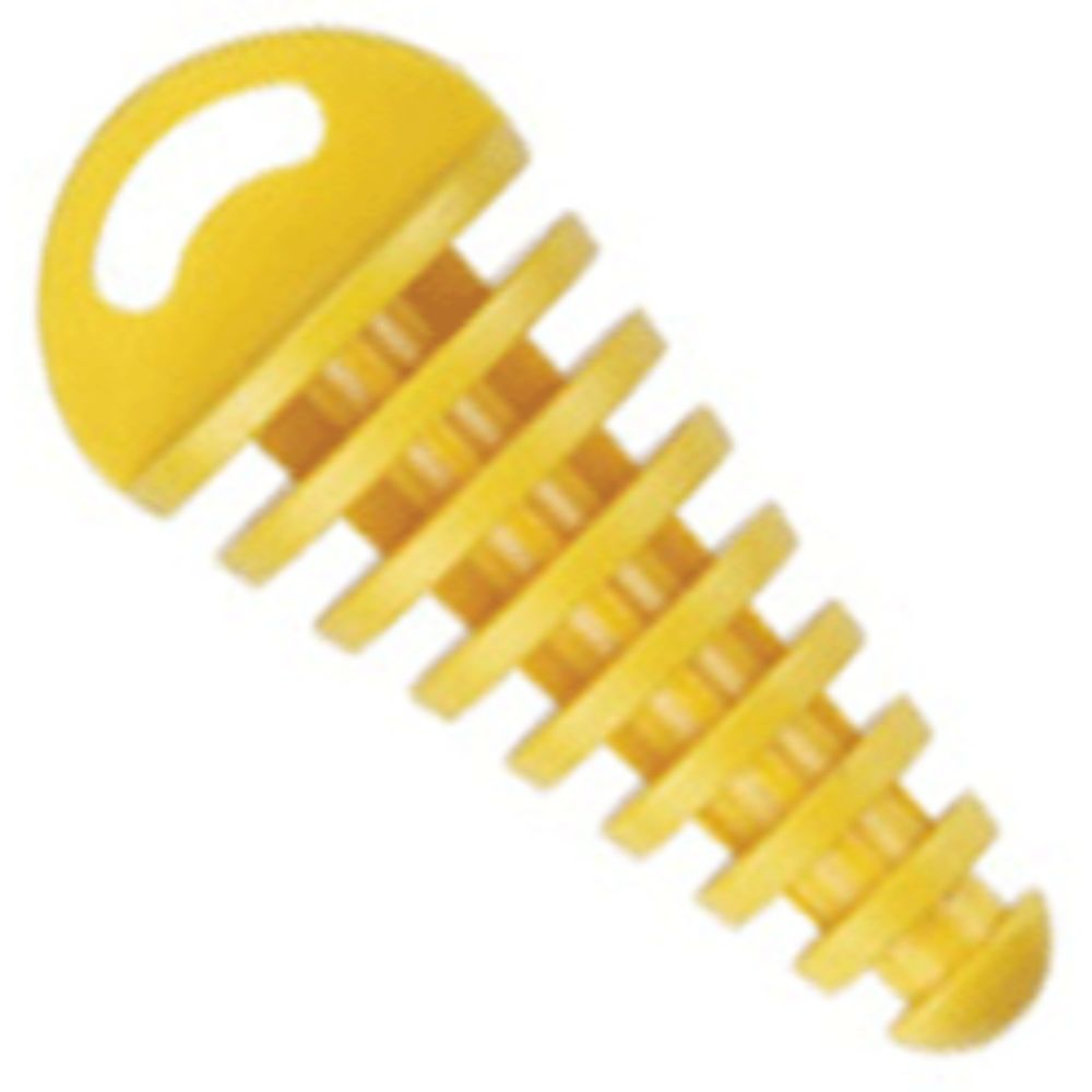 Plug para Escapamento Pequeno - Amarelo