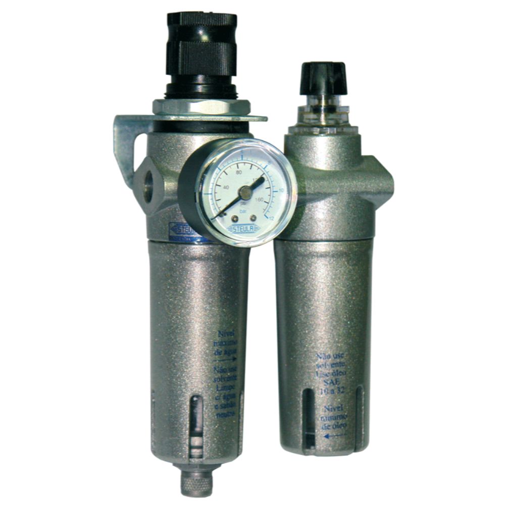 Lubrifil com Proteção e Manômetro 1/4"